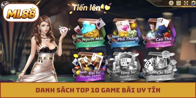 Top 10 Game Bài Uy Tín Dẫn Đầu Xu Hướng Giải Trí Trực Tuyến top 10 game bài uy tín ml88